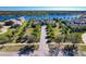 Luxury home on the lake with palm trees at 20910 Parkstone Ter, Bradenton, FL 34202