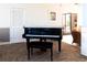 Elegant lobby featuring a grand piano at 1400 Barcarrota Blvd W # 201, Bradenton, FL 34205