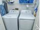 Convenient laundry closet with washer and dryer at 4640 Tower Hill Ln # 2322, Sarasota, FL 34238