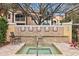 Community hot tub with pergola and seating area at 4166 Central Sarasota Pkwy # 533, Sarasota, FL 34238