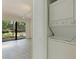 Stackable washer and dryer in a closet at 4576 Ringwood Mdw # 5, Sarasota, FL 34235