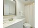 Clean bathroom with white vanity and a shower/tub combo at 4576 Ringwood Mdw # 5, Sarasota, FL 34235