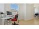 Bright office space with a modern desk and a view of the city skyline at 1771 Ringling Blvd # 604, Sarasota, FL 34236