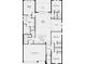 Four-bedroom home floor plan with 3-car garage and lanai at 1575 Laurel Brook Ln, Port Charlotte, FL 33953