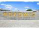 Community entrance sign featuring the name Nokomis at 6328 Winding Pine Dr, Nokomis, FL 34275
