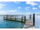 Expansive waterfront dock, perfect for boating at 757 Hideaway Bay Dr, Longboat Key, FL 34228