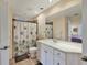 Full bathroom with shower/tub combo and updated vanity at 6360 Watercrest Way # 301, Bradenton, FL 34202