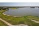 Golf course with scenic lake and walking path at 6360 Watercrest Way # 301, Bradenton, FL 34202