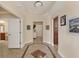 Elegant entryway with tile flooring and access to other rooms at 6360 Watercrest Way # 301, Bradenton, FL 34202