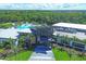 Aerial view of Skye Ranch community clubhouse at 10279 Morning Mist Ln, Sarasota, FL 34241