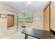 Mirrored closet and a desk in this versatile bedroom at 709 Bayport Way # 709, Longboat Key, FL 34228