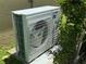 York AC unit in the backyard at 5009 Sturbridge Ct, Sarasota, FL 34238