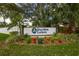 Landscaped entrance to the Garden Lakes community with signage at 5524 37Th E St # 0, Bradenton, FL 34203