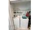 Convenient laundry room with washer and dryer included at 6582 Fairway Gardens Dr # 6582, Bradenton, FL 34203