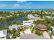 Waterfront home with ocean views and private dock, nestled in a quiet neighborhood at 111 Gull Dr, Anna Maria, FL 34216