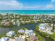 Coastal community with waterfront homes and beach access at 111 Gull Dr, Anna Maria, FL 34216