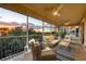 Outdoor balcony featuring comfortable seating, stunning views, and ceiling fans at 280 Hidden Bay Dr # 302, Osprey, FL 34229