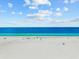 Aerial view of beach with clear water at 5641 Midnight Pass Rd # 902, Sarasota, FL 34242