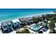 Row of beach houses with shared pool and ocean views at 301 S Gulf Blvd # 20, Placida, FL 33946