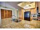 Kitchen with granite countertop and double sink at 301 S Gulf Blvd # 20, Placida, FL 33946