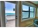 Room with view of the ocean from a window and door at 301 S Gulf Blvd # 20, Placida, FL 33946