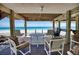 Relaxing patio area with outdoor seating and ocean views at 301 S Gulf Blvd # 20, Placida, FL 33946