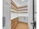 Well-organized pantry with ample shelving and drawers at 809 N Shore Dr, Anna Maria, FL 34216
