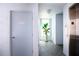 Hallway with storage and access to elevator at 3780 Pinebrook Cir # 504, Bradenton, FL 34209