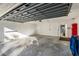 Spacious garage with overhead door and ample storage space at 5654 Simonton St, Bradenton, FL 34203