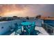Enjoy sunsets from this rooftop terrace with city views at 2314 Avenue B, Bradenton Beach, FL 34217