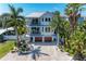 Two story house with paver driveway at 2314 Avenue B, Bradenton Beach, FL 34217