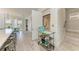 Modern kitchen with an elevator and staircase nearby at 2314 Avenue B, Bradenton Beach, FL 34217