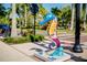 Colorful seahorse statue on a sidewalk at 845 Wexford Blvd # 845, Venice, FL 34293