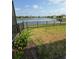 Enjoy the lake view from your fenced backyard at 15607 Sunny Day Dr, Bradenton, FL 34211