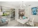 Home office with view to backyard and pool at 5565 Long Shore Loop, Sarasota, FL 34238