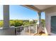 Balcony with a view of the community and surrounding landscape at 210 3Rd W St # 8407, Bradenton, FL 34205