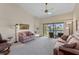 Living room with canal views and comfy seating at 3920 Bal Harbor Blvd # D8, Punta Gorda, FL 33950