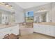 Spa-like bathroom with soaking tub and double sinks at 13853 Siena Loop, Lakewood Ranch, FL 34202