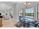Kitchen breakfast nook with pool view at 13853 Siena Loop, Lakewood Ranch, FL 34202