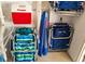 Beach chair and equipment storage area at 395 Aruba Cir # 102, Bradenton, FL 34209