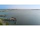 Panoramic view of the bay, bridge, and marina at 750 N Tamiami Trl # 1115, Sarasota, FL 34236