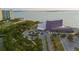 Aerial view of community near waterfront at 750 N Tamiami Trl # 1115, Sarasota, FL 34236