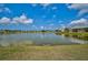 Serene lakefront view of community at 4215 Caddie E Dr # 101, Bradenton, FL 34203