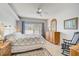 Spacious bedroom with a king-size bed and built-in dresser at 4215 Caddie E Dr # 101, Bradenton, FL 34203
