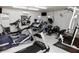 Community fitness center with various exercise equipment at 334 Circlewood Dr # E3-2, Venice, FL 34293