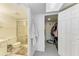 Bathroom with shower, toilet and vanity at 4159 Heron Way # E303, Bradenton, FL 34205