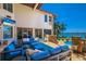 Spacious patio with seating area and pool access at 3544 San Remo Ter, Sarasota, FL 34239
