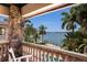 Relaxing balcony offering stunning waterfront views at 3544 San Remo Ter, Sarasota, FL 34239