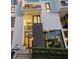 Modern building exterior at night with welcoming entryway at 1542 4Th St # 212, Sarasota, FL 34236