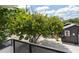 Balcony view of a tree and small building in the yard at 1542 4Th St # 212, Sarasota, FL 34236